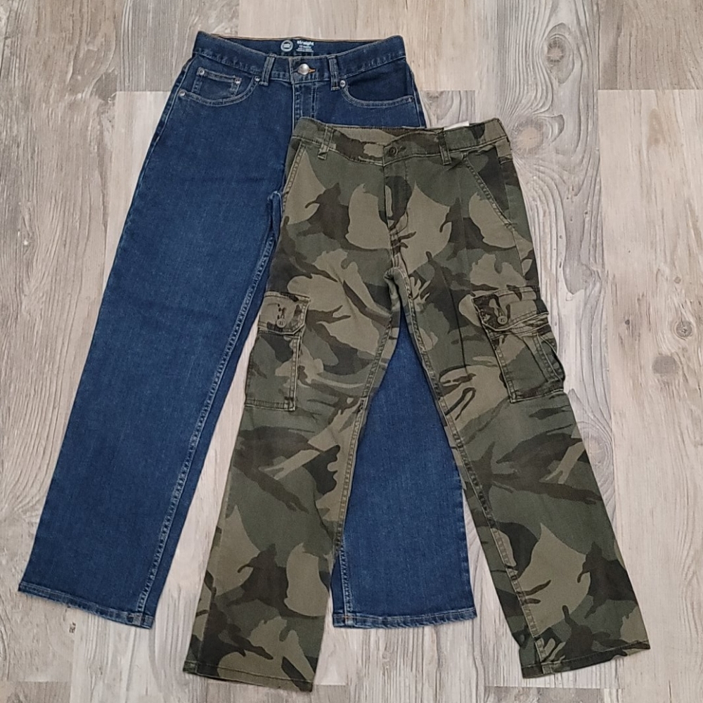 Pants, 12 husky, Wrangler & Wonder Nation